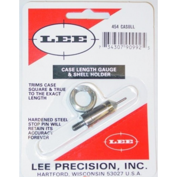 Lee Case Length Gauge & Shell Holder 45 Colt 45 Long Colt #90163 