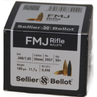 Sellier & Bellot .308 180gr FMJ
